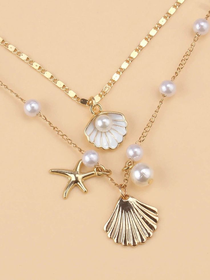 Shell necklaces